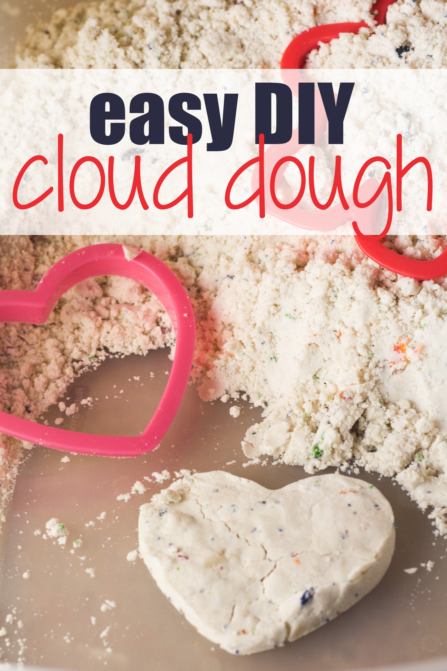 Easy DIY Cloud Dough (Only 2 Ingredients!) - Mama Plus One