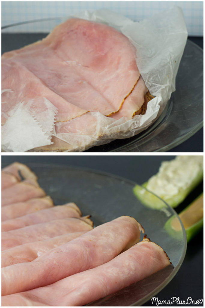 Ham on a Log- Easy After School Snack Recipe! - Mama Plus One